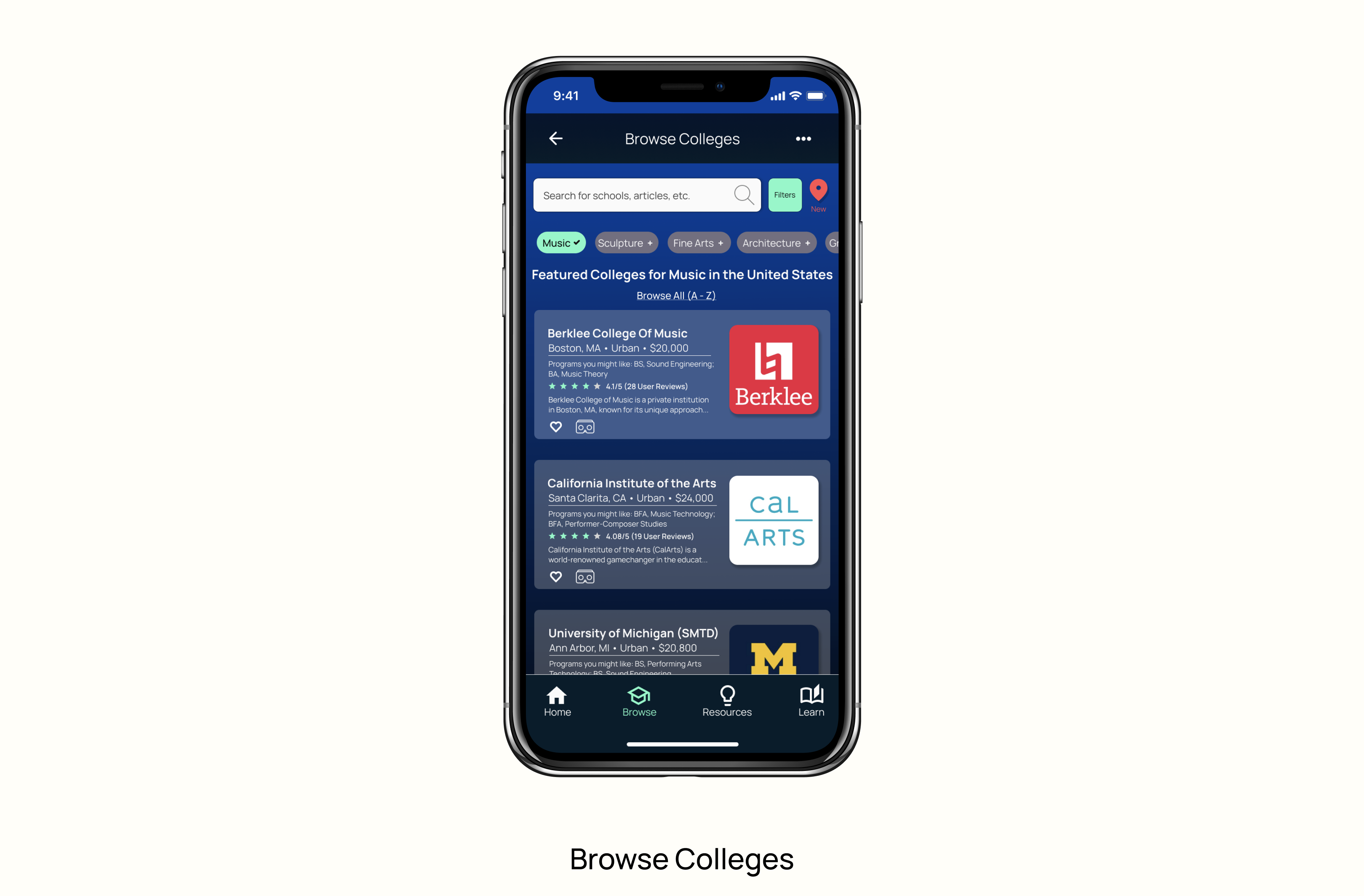 Browse Colleges
